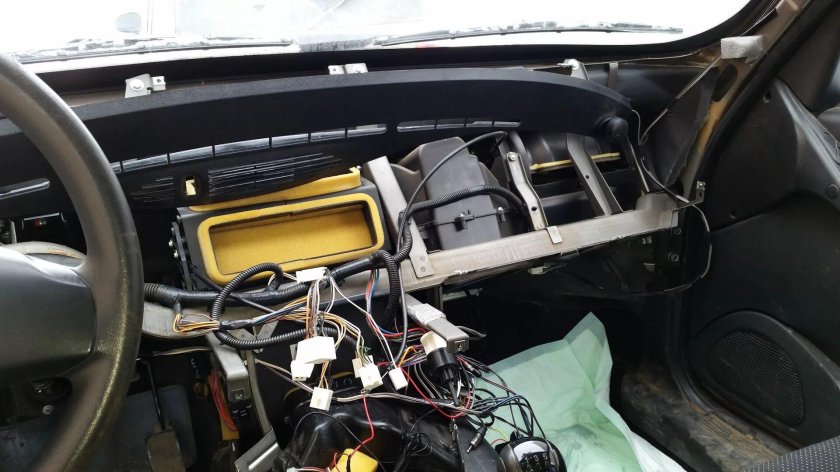 Отопительная система Нива Шевроле