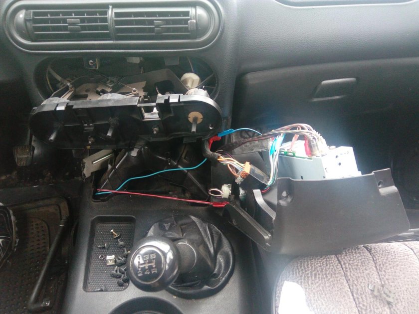 Регулятор заслонки печки 2123