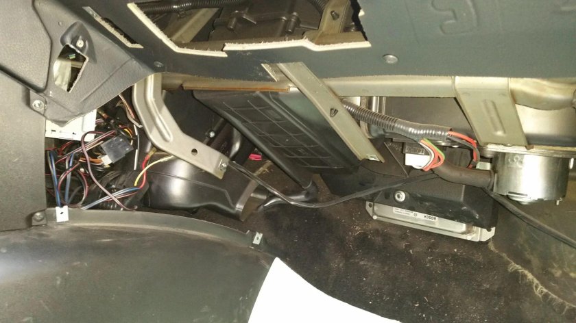 Нива Шевроле система воздуховодов отопления