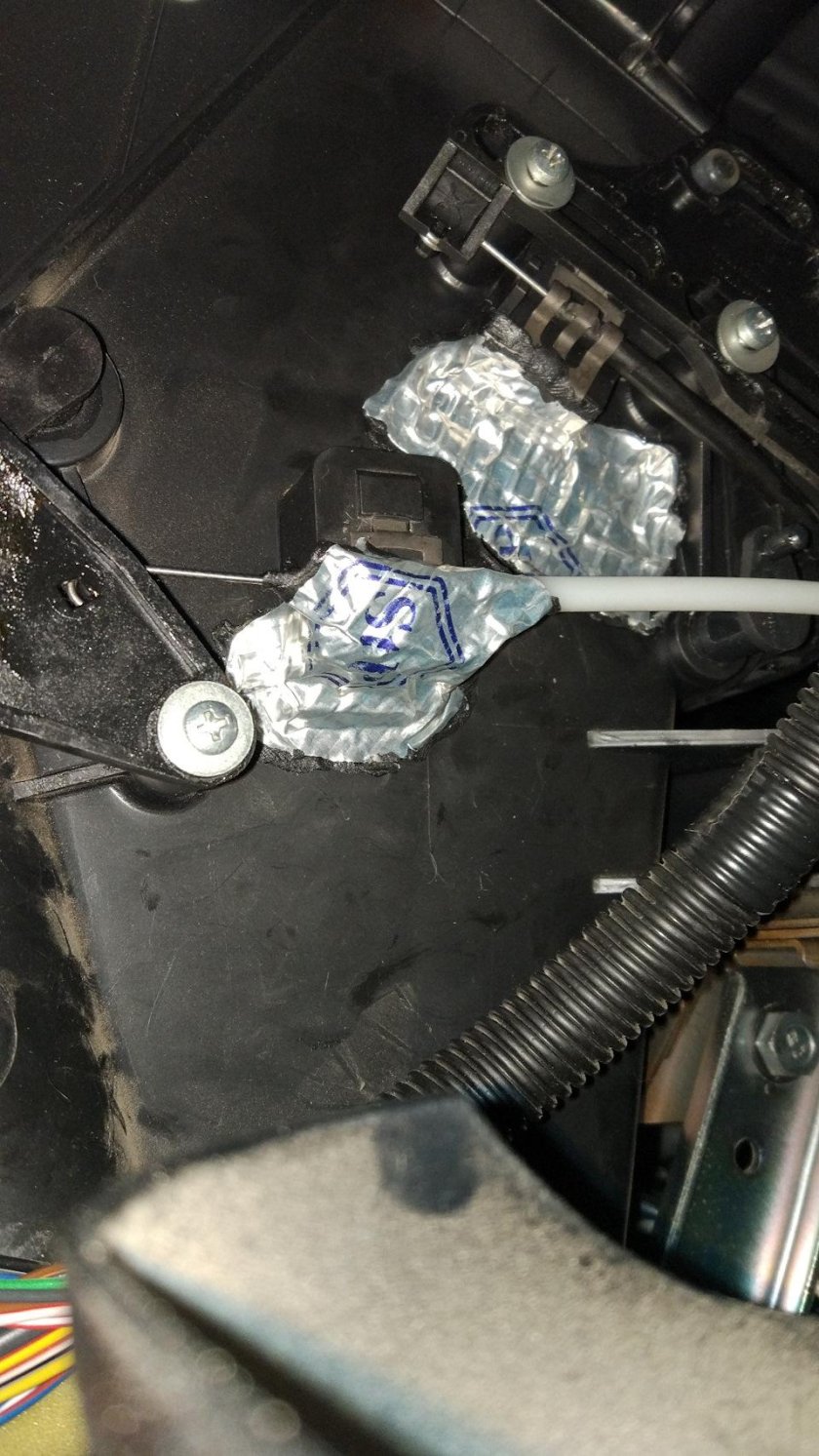 Регулятор заслонки печки Нива Шевроле