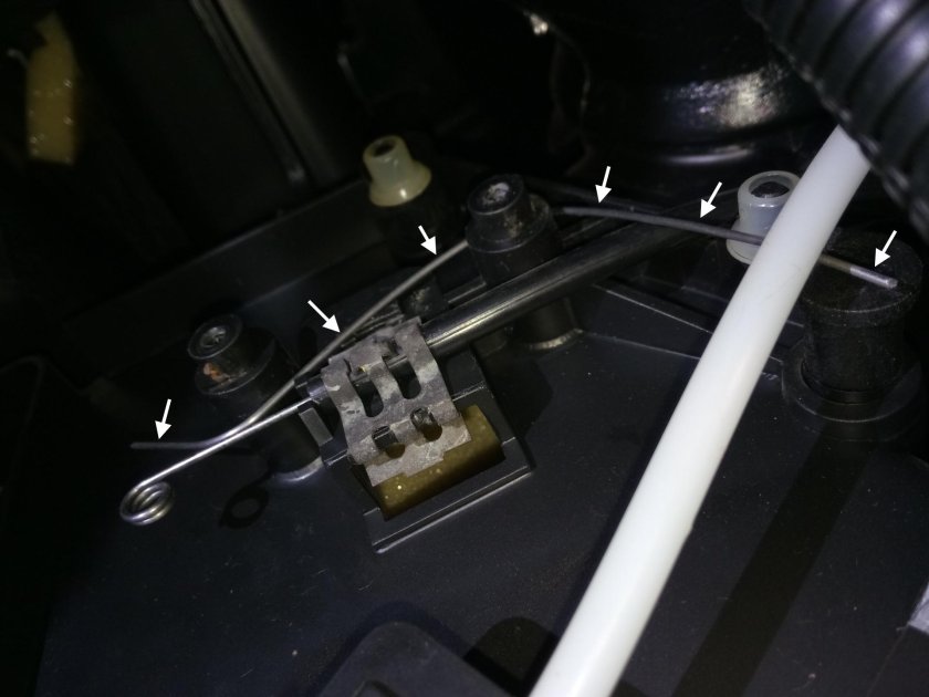 Трос печки Нива Шевроле