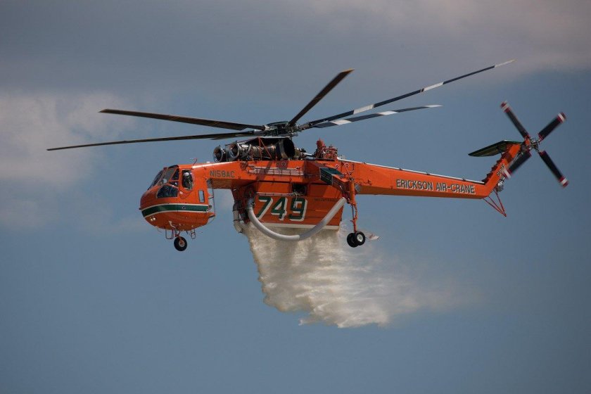 Вертолёт-кран Sikorsky s-64