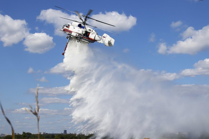 Пожарный вертолет ка-32