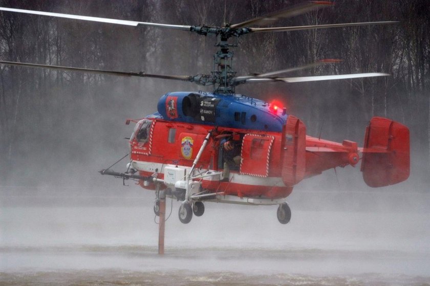 Пожарный вертолет ка-32