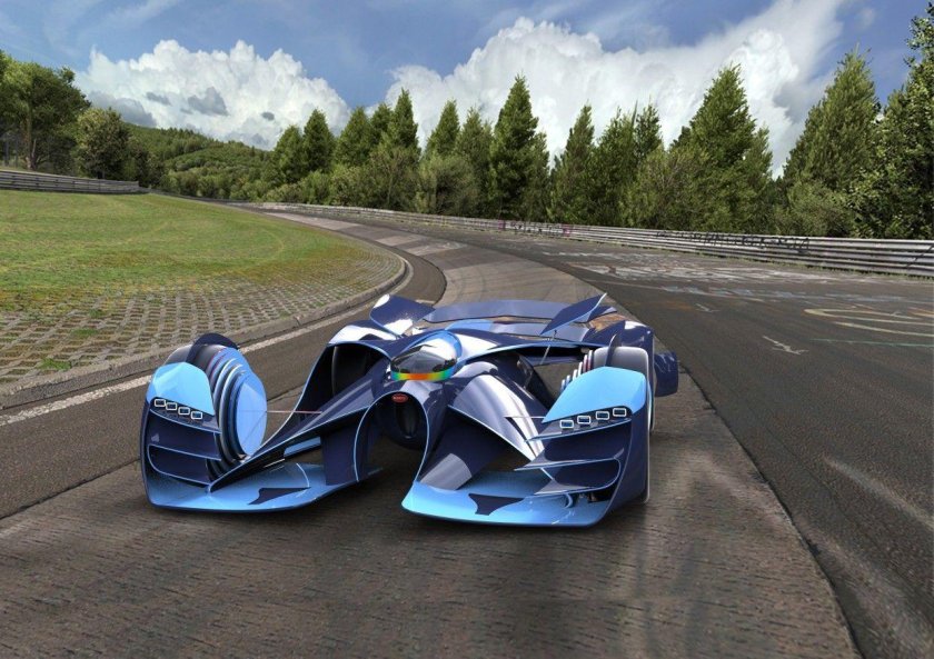 Бугатти Болид 2020 гиперкар