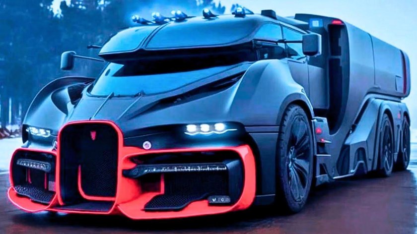 Бугатти трак концепт