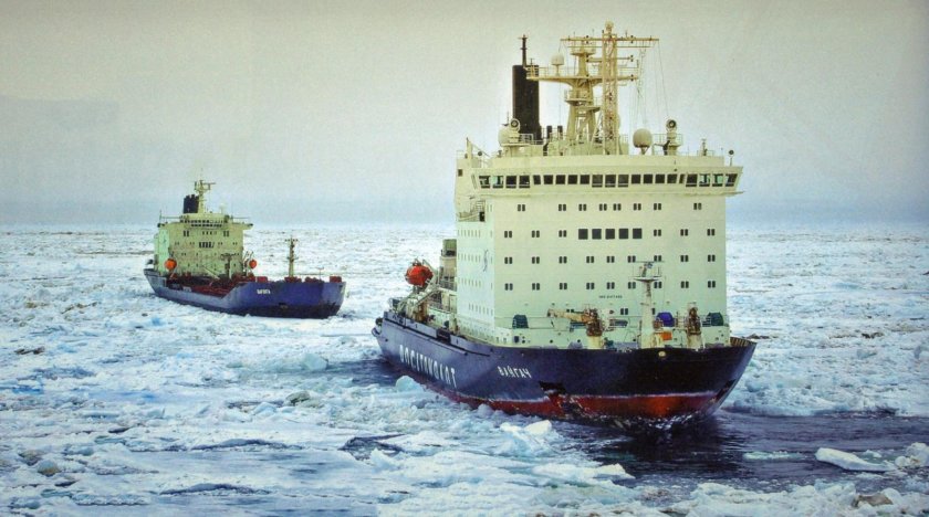 Вайгач атомный ледокол