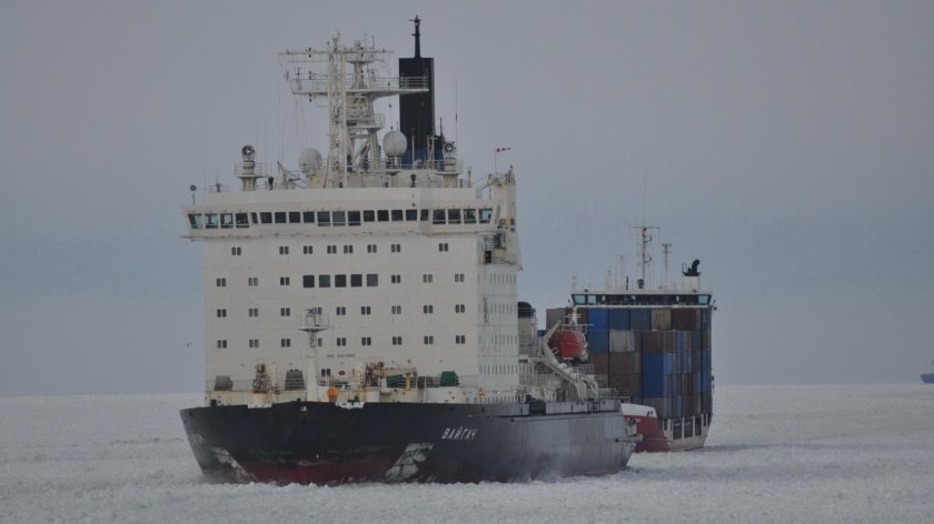 Вайгач атомный ледокол