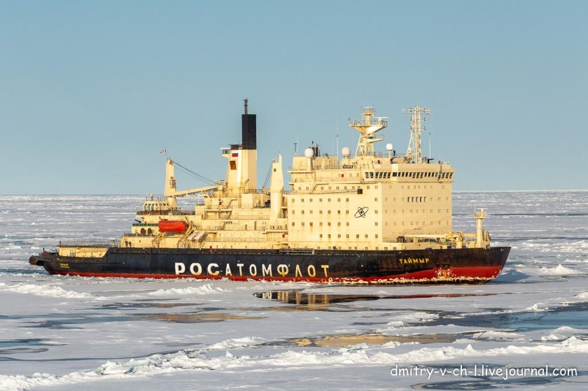 Вайгач атомный ледокол