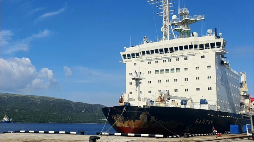 Вайгач атомный ледокол