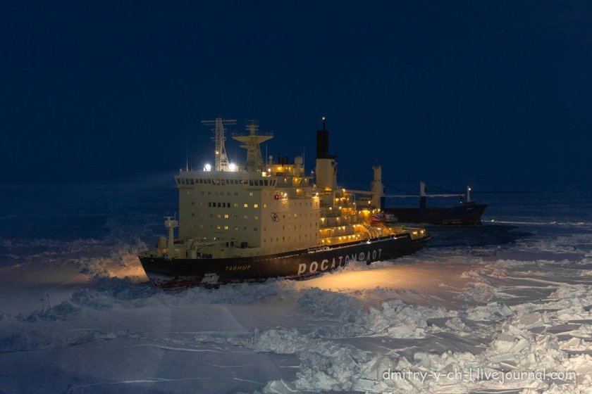 Ледокол Росатомфлот Таймыр