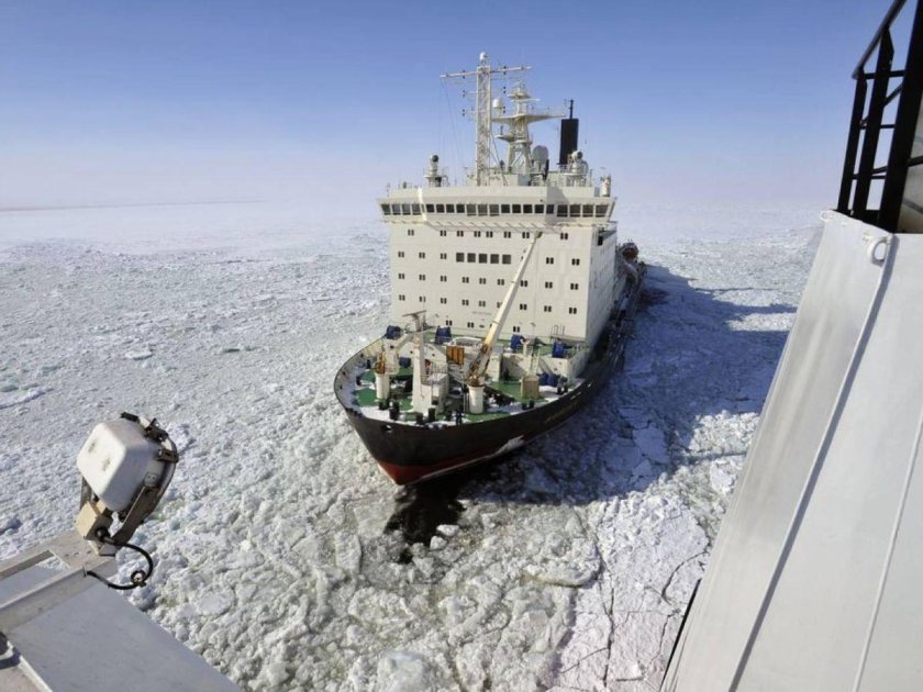 Вайгач атомный ледокол