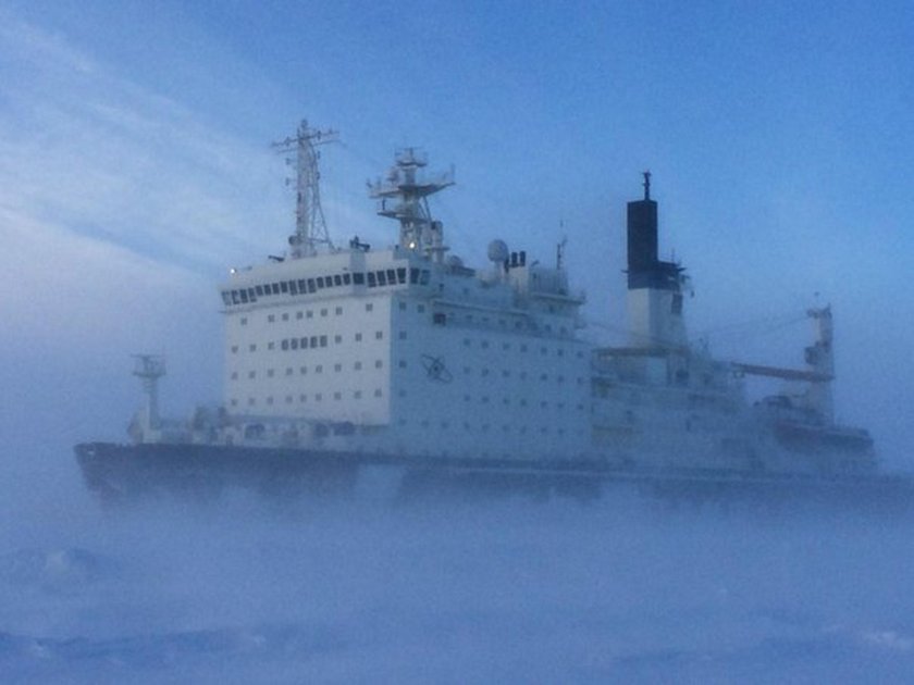 Вайгач атомный ледокол