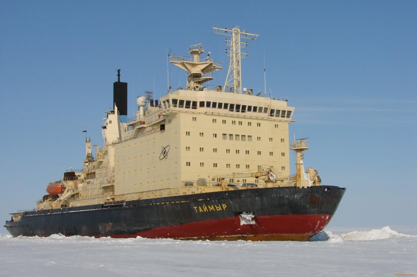 Вайгач атомный ледокол