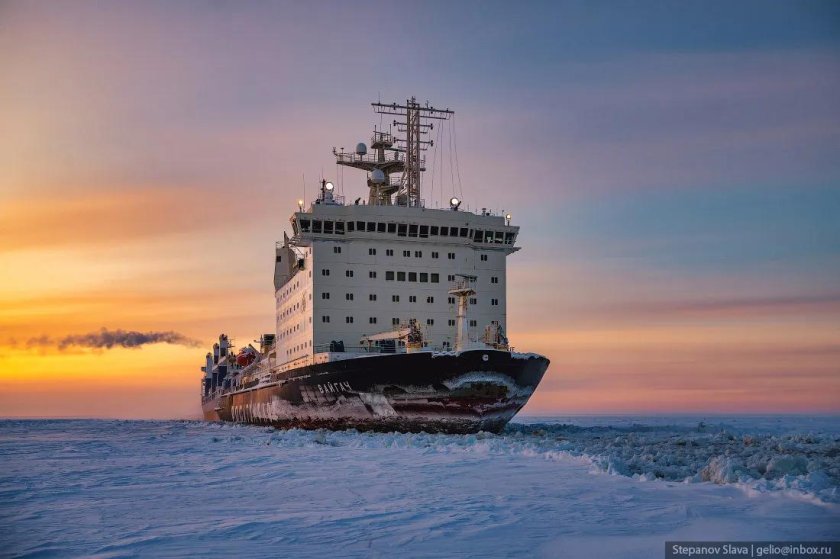 Вайгач атомный ледокол