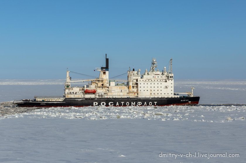 Вайгач атомный ледокол
