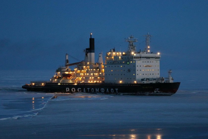 Вайгач атомный ледокол
