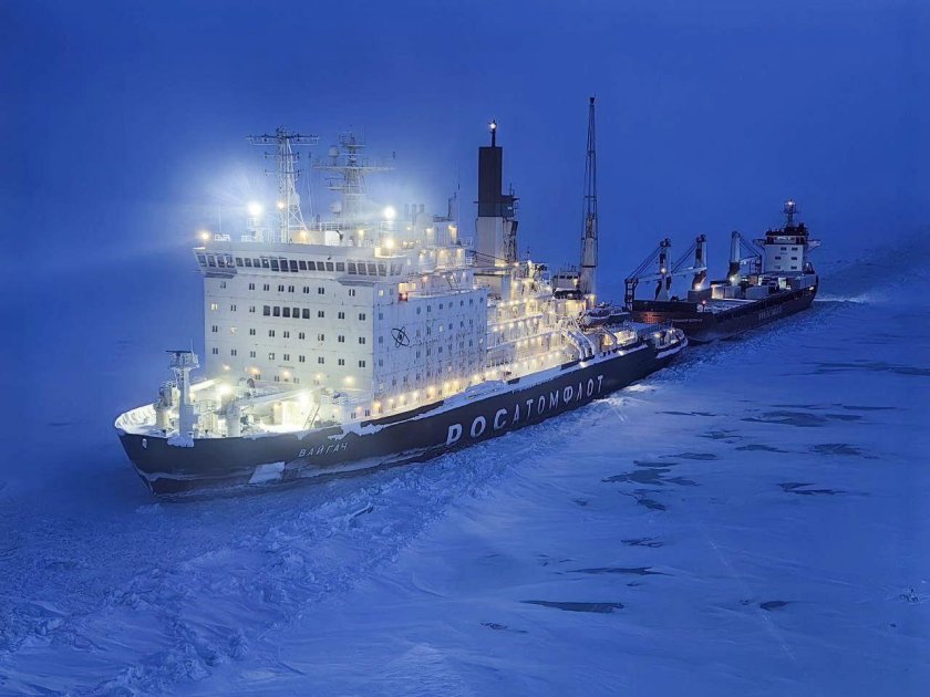Новый атомный ледокол россии