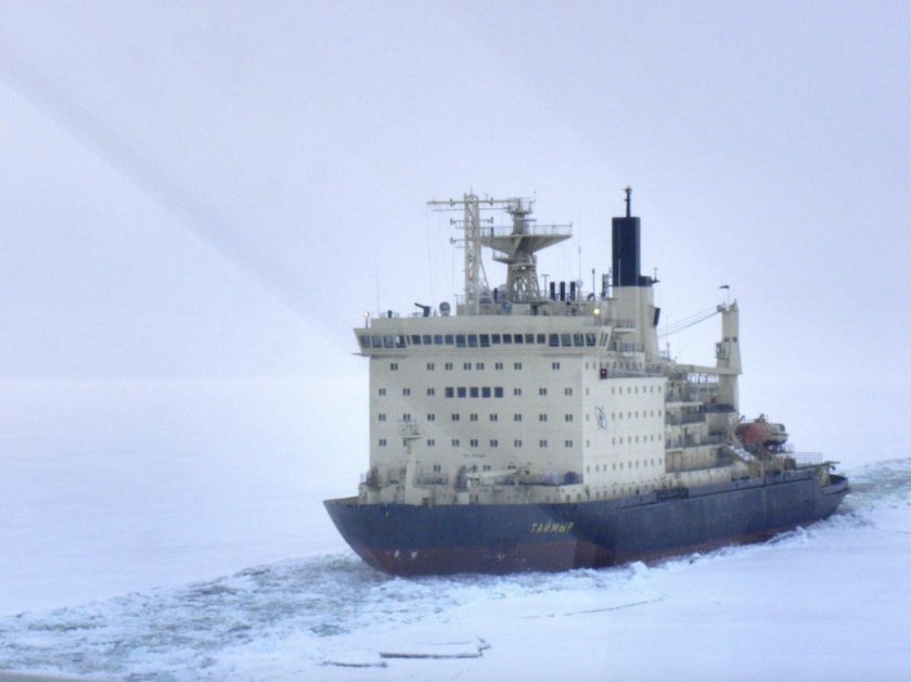 Вайгач атомный ледокол