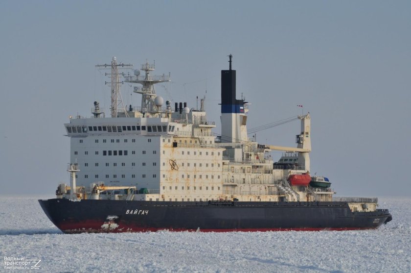 Вайгач ледокол, 1909