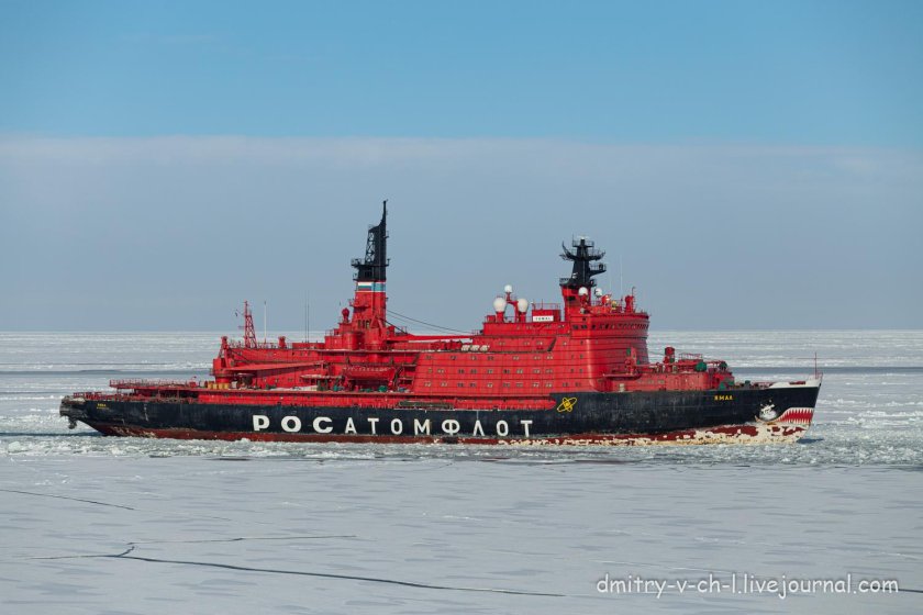 Вайгач атомный ледокол