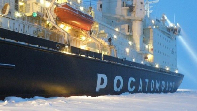 Вайгач атомный ледокол