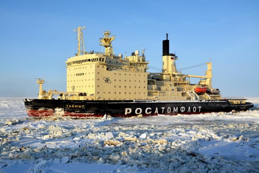Вайгач атомный ледокол