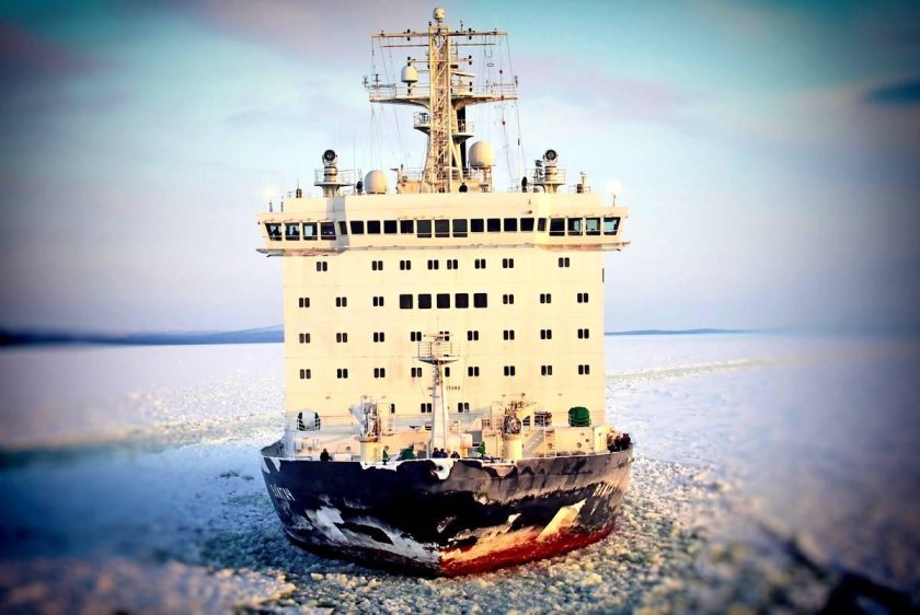 Вайгач атомный ледокол