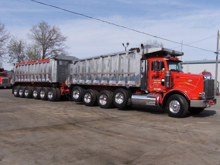 Kenworth k200 пятиосный