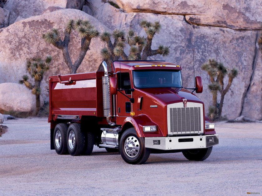 Kenworth t800 самосвал