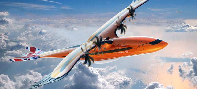 Концепт Airbus самолет крыло