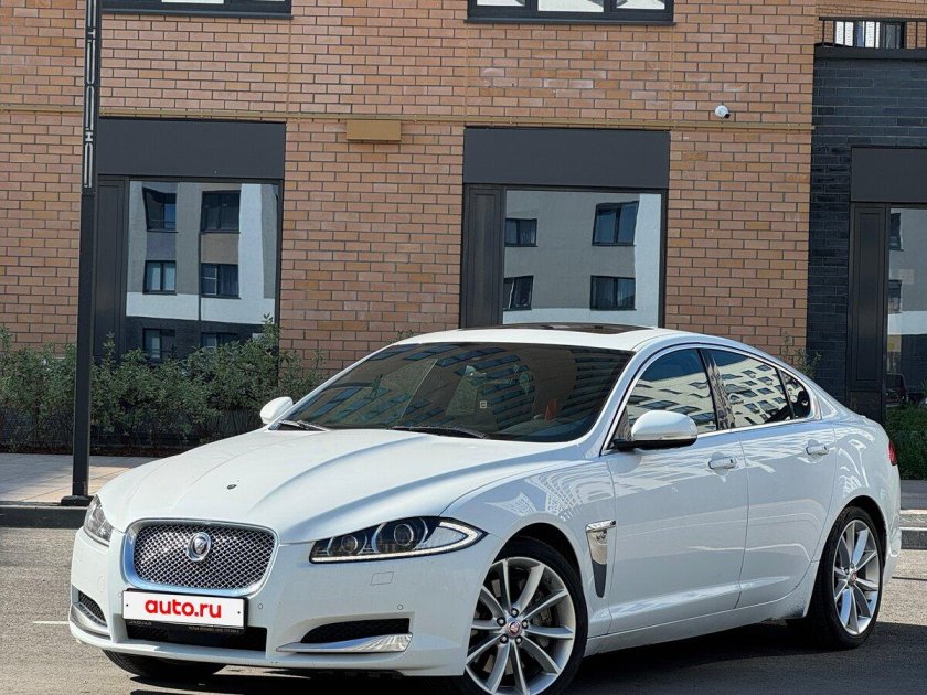 Jaguar xf 2013 белый