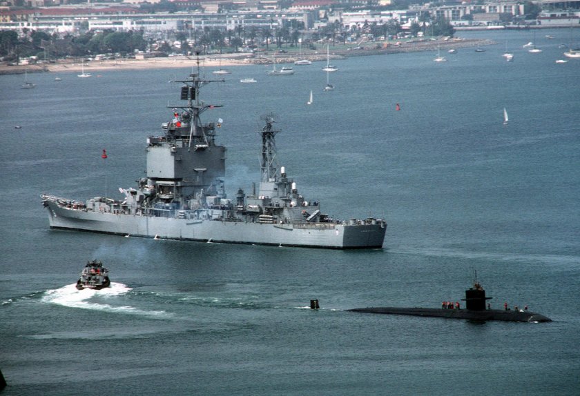 Атомный ракетный крейсер «long Beach» (Лонг-Бич) CGN-9