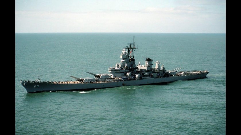 USS Missouri линкор