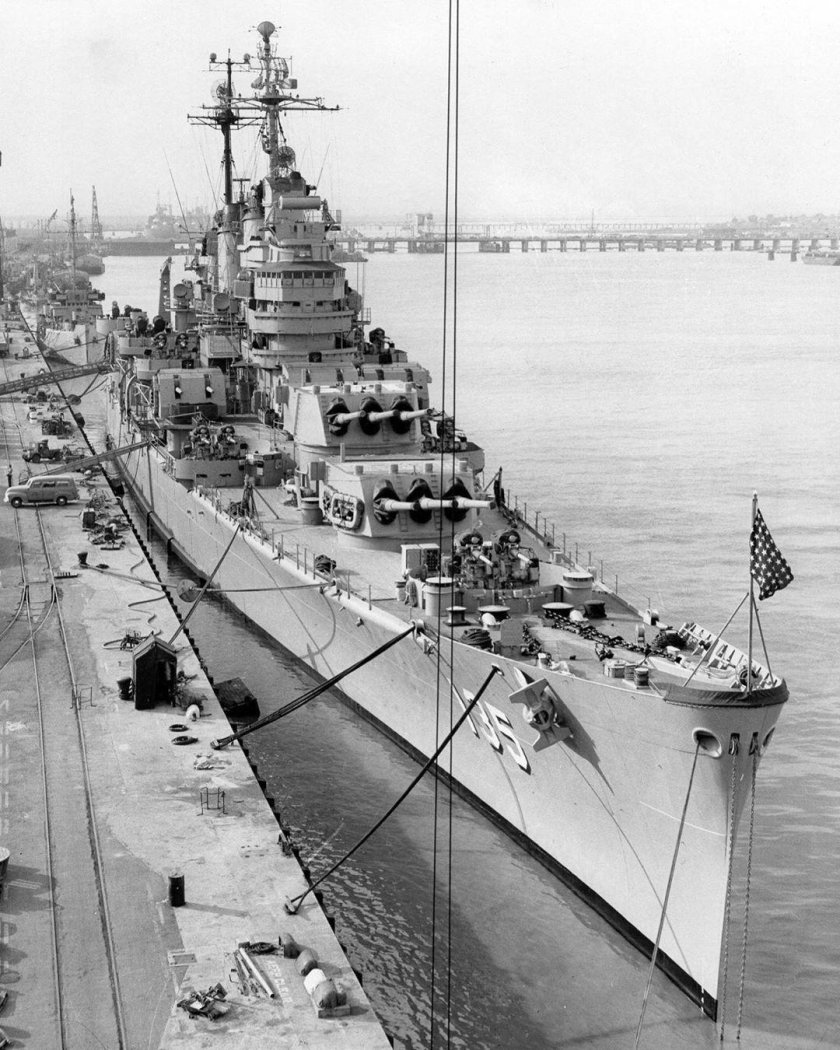 Крейсер США второй мировой