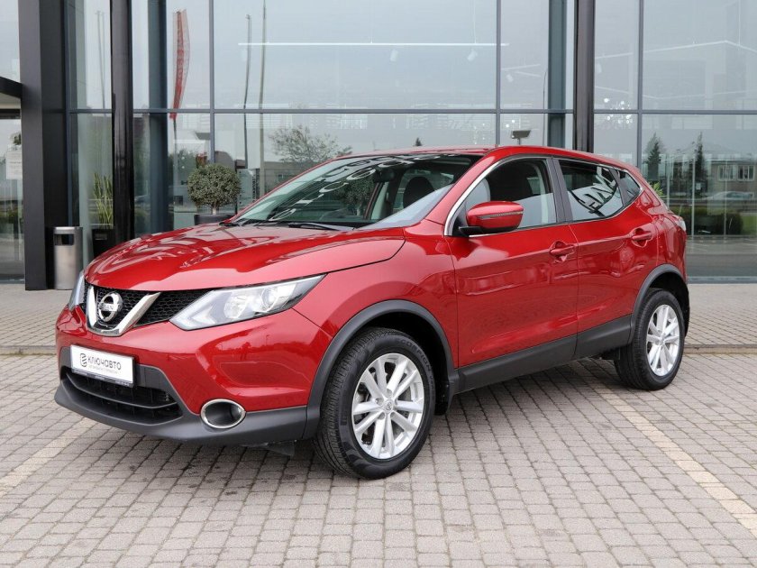 Ниссан кашкай 2016 красный