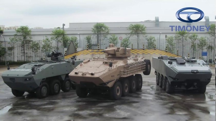 Сингапурский БТР Terrex 3