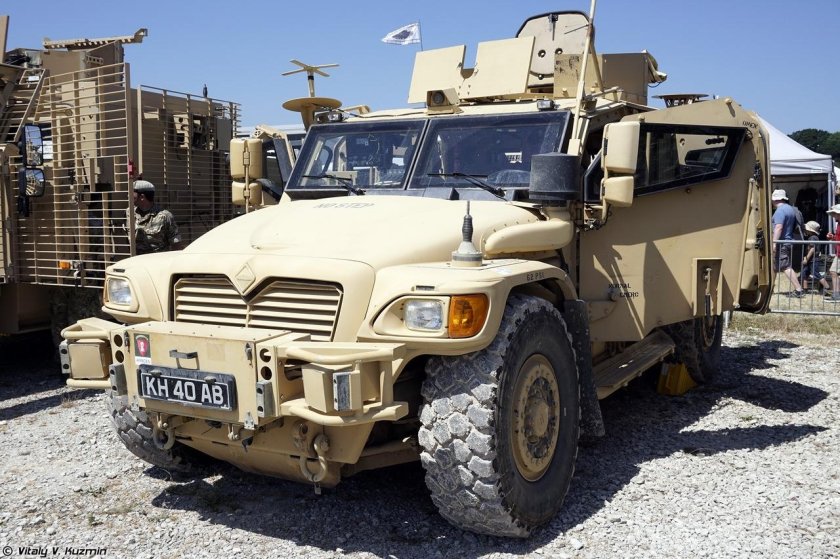 Бронеавтомобили Husky TSV