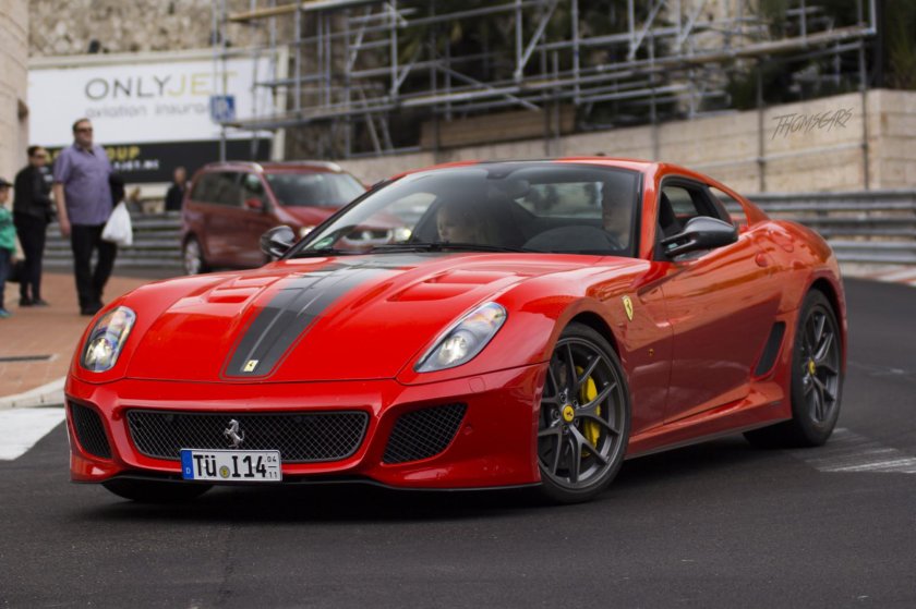 Ferrari 599 GTO Red