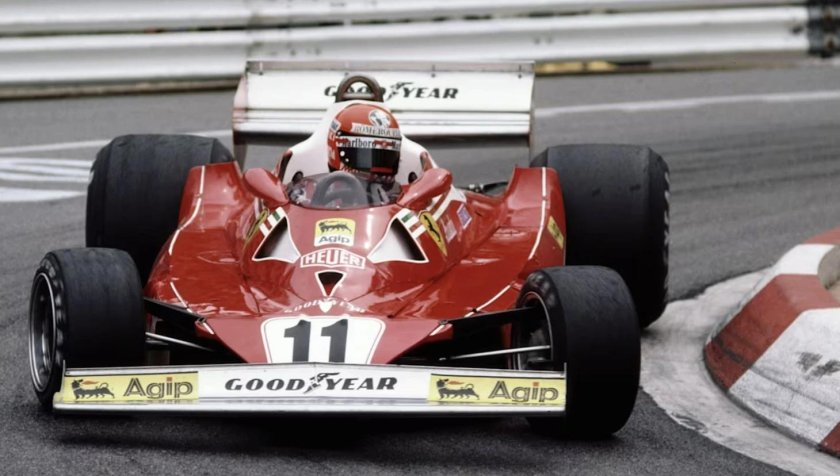 F1 Ferrari 312t Ники Лауда