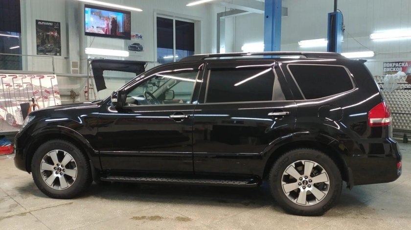 Киа Мохаве 2021 черный