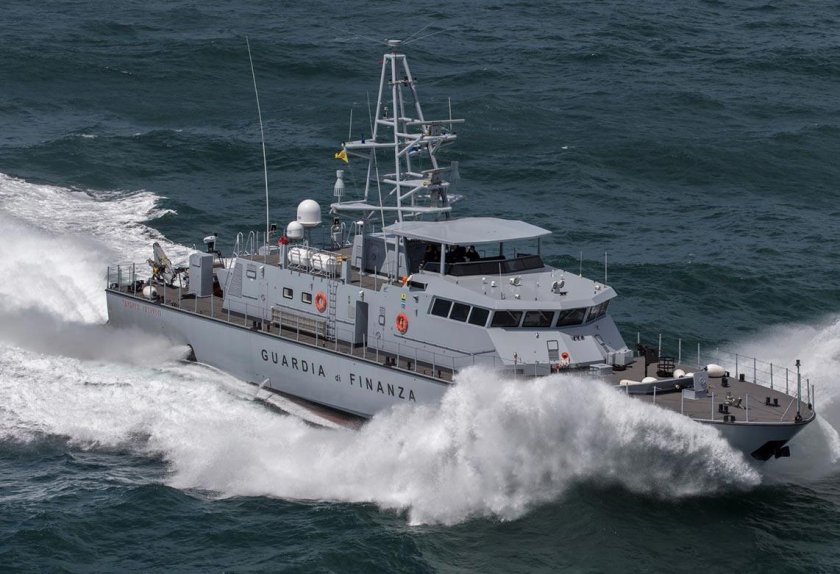 Финансовая гвардия Италии катера