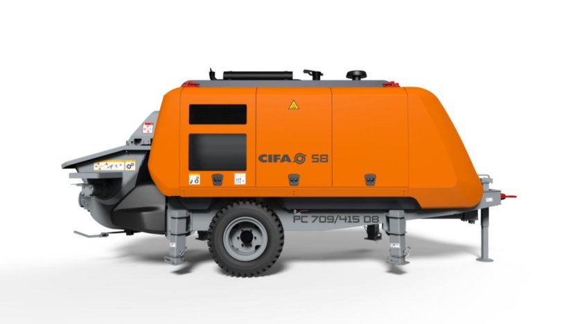 Бетононасоса CIFA 709/415