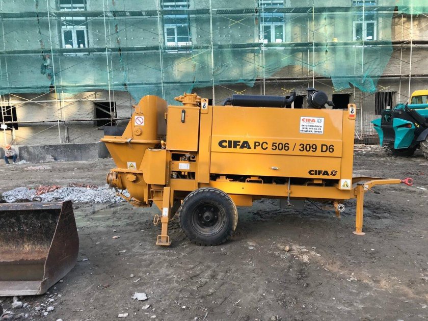 Бетононасос прицепной CIFA РС 506-306 Е