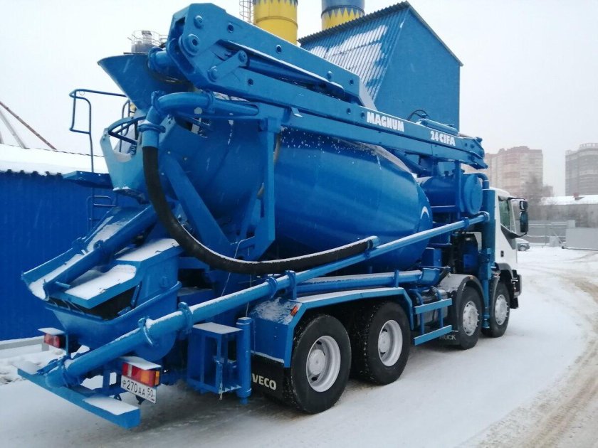 Линейный бетононасос