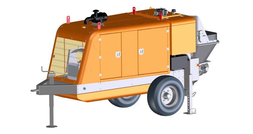 Бетононасос CIFA PC 307