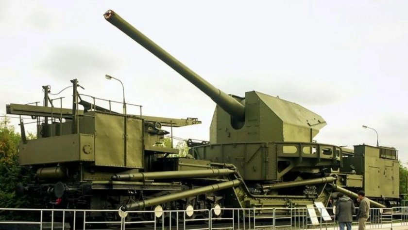 180-Мм Железнодорожная артустановка ТМ-1-180