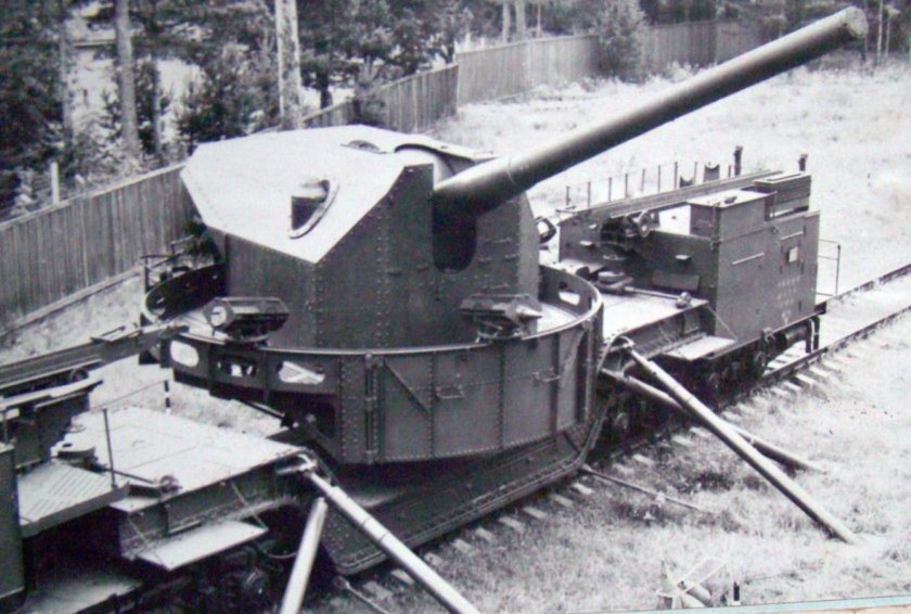 180-Мм Железнодорожная артустановка ТМ-1-180