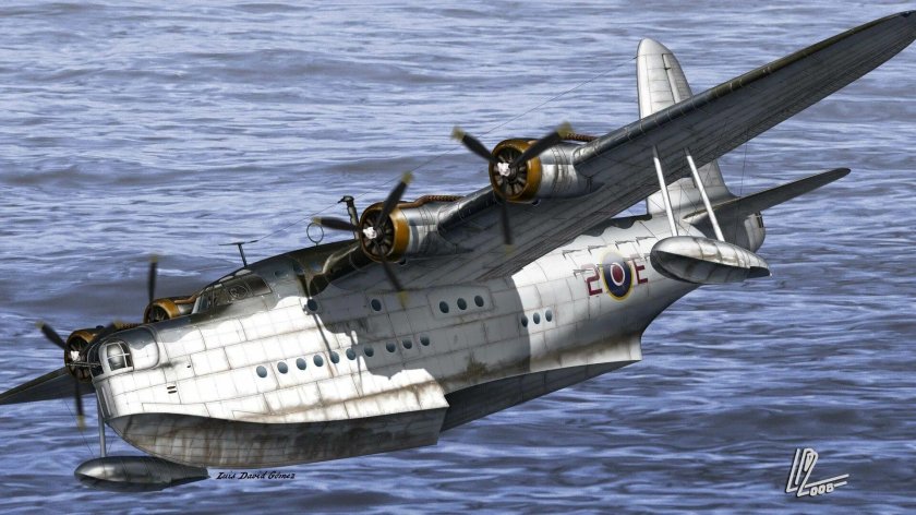 Летающая лодка short Sunderland