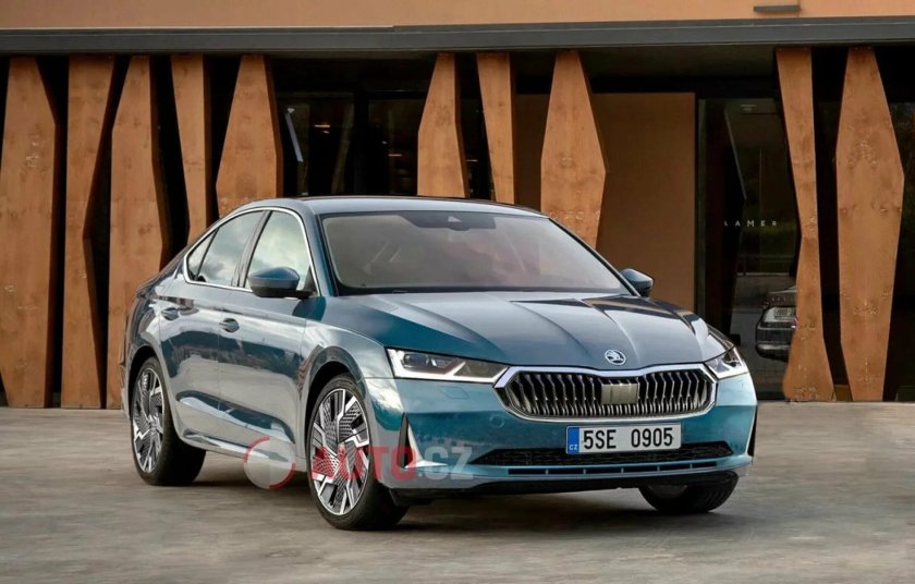 Новая Шкода Октавия 2023